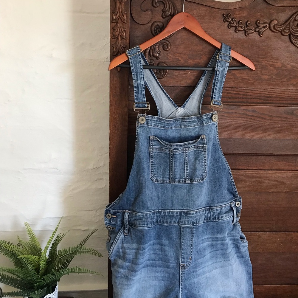 Torrid Denim overalls